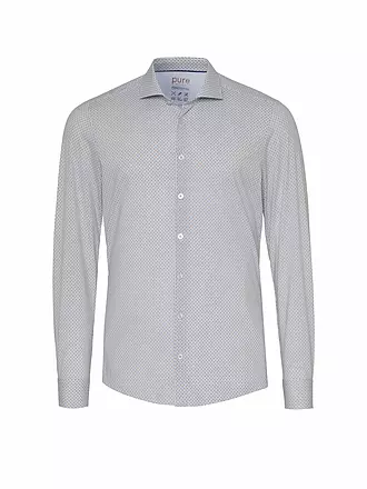 PURE | Hemd Slim Fit | hellblau