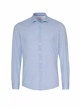 PURE | Hemd Slim Fit | hellblau
