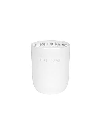 RAEDER | DINING Breakfast Becher GOOOOOD Morning 400ml | weiss