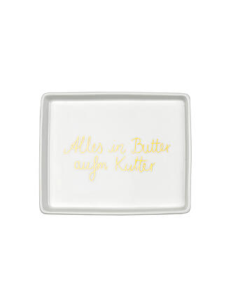 RAEDER | DINING Butterdose Anker klein | weiss