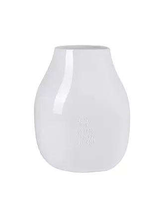 RAEDER | Freiform Vase Glück 5-sprachig 20x19x25cm | 