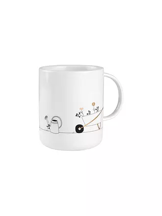 RAEDER | Henkeltasse YOGA 8cm | weiss