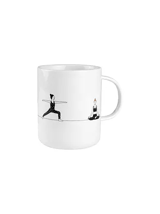 RAEDER | Henkeltasse YOGA 8cm | weiss