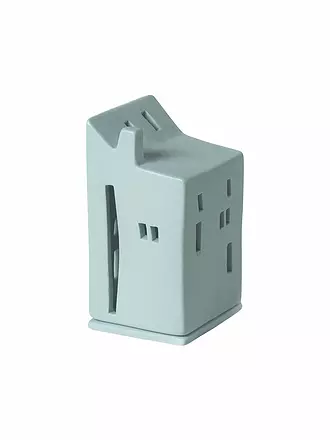 RAEDER | Lichthaus 6,3x7x11cm Blau | hellblau