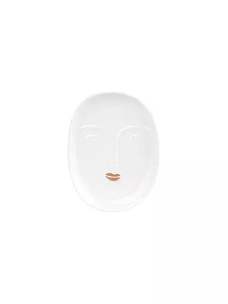 RAEDER | Lieblingsschälchen 9x7cm Gesicht | weiss