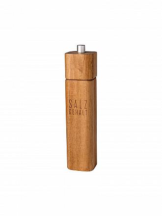 RAEDER | Salzmühle Salzgehalt Dining 22,5cm | braun
