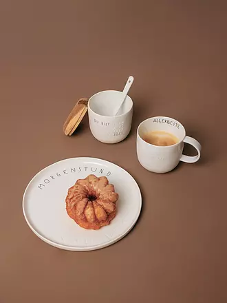 RAEDER | Tasse 300ml GUTEN MORGEN Alles Freundin | weiss