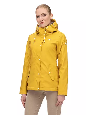 RAGWEAR | Regenjacke MARGGE | gelb