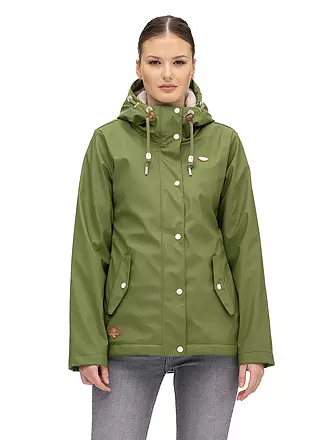 RAGWEAR | Regenjacke MARGGE | hellblau