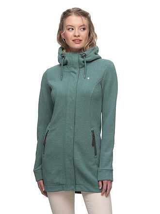 RAGWEAR | Sweatjacke LETTI | grün