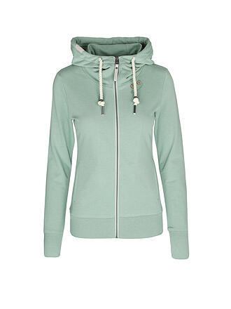 RAGWEAR | Sweatjacke PAYA | hellgrün