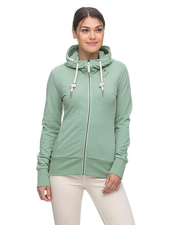 RAGWEAR | Sweatjacke PAYA | schwarz
