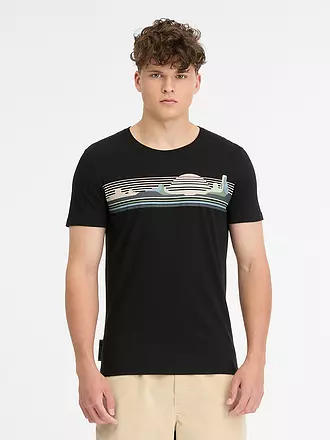 RAGWEAR | T-Shirt HORIZ | schwarz