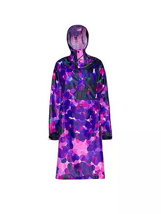 RAINKISS | Regenjacke - Regenponcho Back to Black Art | lila