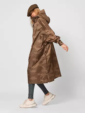 RAINKISS | Regenjacke - Regenponcho CLASSIC SMILE | braun