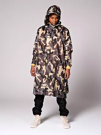 RAINKISS | Regenjacke - Regenponcho Camo | petrol