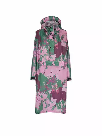 RAINKISS | Regenjacke - Regenponcho Digi Spring Camo | camel