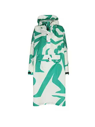 RAINKISS | Regenjacke - Regenponcho Ikat | grün