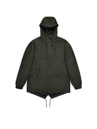 RAINS | Regenjacke | olive