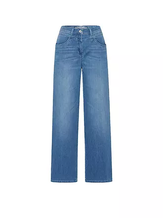 RAPHAELA BY BRAX | Jeans Wide Leg LAURA | dunkelblau