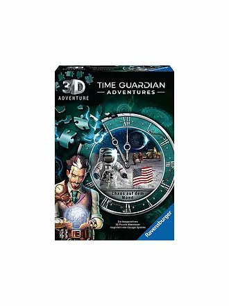 RAVENSBURGER | 3D Adventure - Time Guardians: Chaos auf dem Mond 216 Teile | keine Farbe
