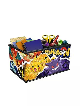 RAVENSBURGER | 3D Puzzle - Aufbewahrungsbox Pokémon - 216 Teile | keine Farbe