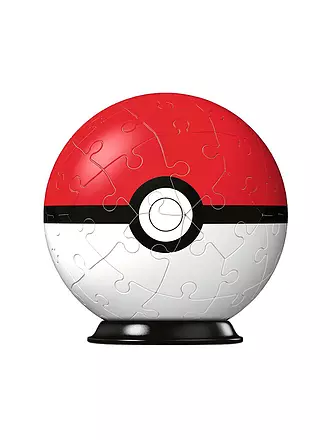 RAVENSBURGER | 3D Puzzle - Ball Pokémon Pokéball 54 Teile | keine Farbe