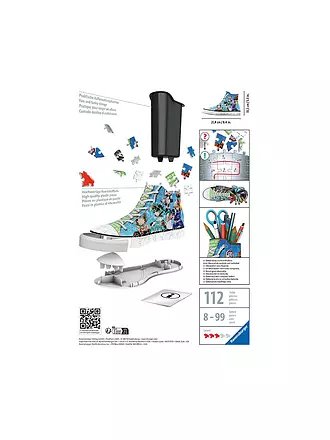 RAVENSBURGER | 3D Puzzle - Sneaker My Hero Academia 108 Teile | keine Farbe