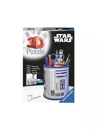 RAVENSBURGER | 3D Puzzle - Utensilo Star Wars R2D2 54 Teile | keine Farbe