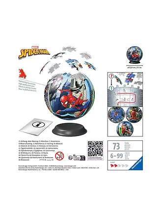 RAVENSBURGER | 3D Puzzle-Ball Spiderman | keine Farbe