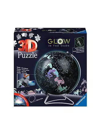 RAVENSBURGER | 3D Puzzle-Ball Starglobe Glow-In-The-Dark | keine Farbe