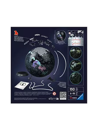 RAVENSBURGER | 3D Puzzle-Ball Starglobe Glow-In-The-Dark | keine Farbe