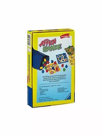 RAVENSBURGER | Affenbande - Mitbringspiel | keine Farbe