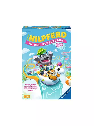RAVENSBURGER | Brettspiel - Das Nilpferd in der Achterbahn Kids | keine Farbe