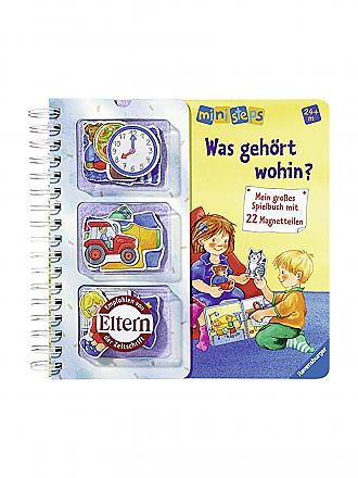 RAVENSBURGER | Buch - Was gehört wohin (mit 22 Magnetteilen) | keine Farbe