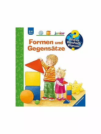 RAVENSBURGER | Buch - Wieso Weshalb Warum - Formen und Gegensätze (31) | keine Farbe