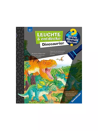 RAVENSBURGER | Buch - Wieso Weshalb Warum - Leuchte und Entdecke: Dinosaurier | keine Farbe