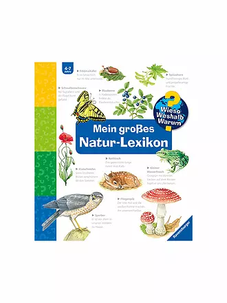 RAVENSBURGER | Buch - Wieso Weshalb Warum - Mein großes Natur-Lexikon | keine Farbe