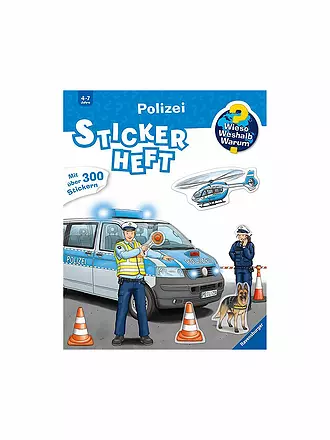 RAVENSBURGER | Buch - Wieso Weshalb Warum - Stickerheft Polizei | keine Farbe
