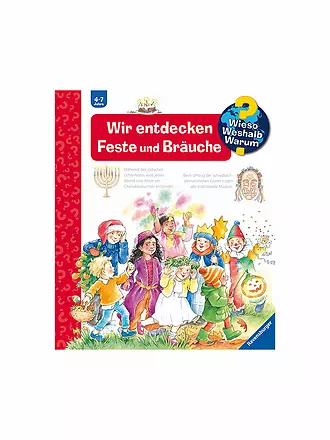 RAVENSBURGER | Buch - Wieso Weshalb Warum - Wir entdecken Feste und Bräuche (72) | keine Farbe