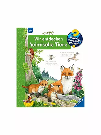 RAVENSBURGER | Buch - Wieso Weshalb Warum - Wir entdecken heimische Tiere Band 71 | keine Farbe