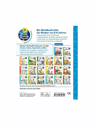 RAVENSBURGER | Buch - Wieso Weshalb Warum Sonderband junior: Kennst du Formen, Farben, Gegensätze, Zahlen | keine Farbe