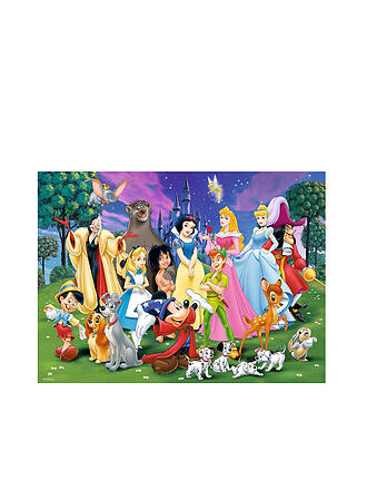 RAVENSBURGER | Kinderpuzzle - Disney Klassiker Disney Lieblinge 200 Teile | keine Farbe