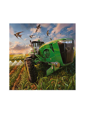 RAVENSBURGER | Kinderpuzzle 05173 - John Deere in Aktion - 3x49 Teile | keine Farbe
