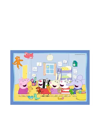 RAVENSBURGER | Kinderpuzzle 05574 - Peppas Abenteuer - 2x12 Teile | keine Farbe