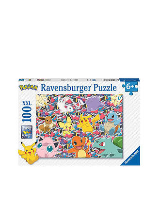 RAVENSBURGER | Kinderpuzzle Pokemon - Bereit zu kämpfen! - 100 Teile | keine Farbe