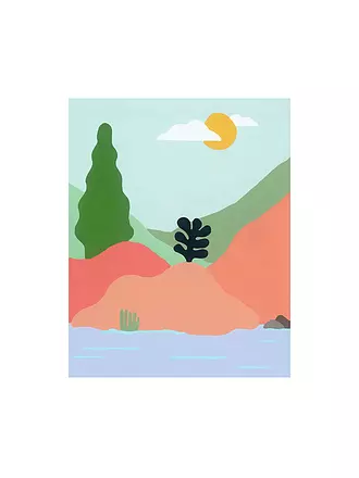 RAVENSBURGER | Malen nach Zahlen - At the Lake | keine Farbe