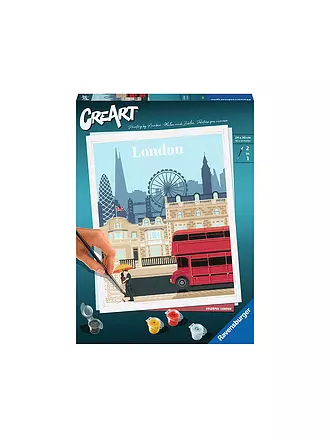 RAVENSBURGER | Malen nach Zahlen - Colorful London | keine Farbe