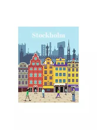 RAVENSBURGER | Malen nach Zahlen - Colorful Stockholm | keine Farbe
