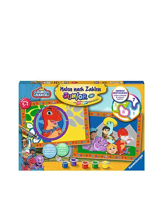 RAVENSBURGER | Malen nach Zahlen - Dino Ranch | keine Farbe